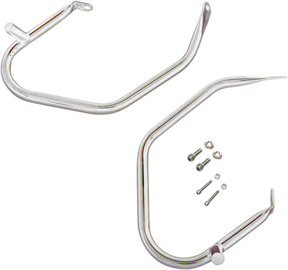 Drag Specialties Low-Profile Saddlebag Guards