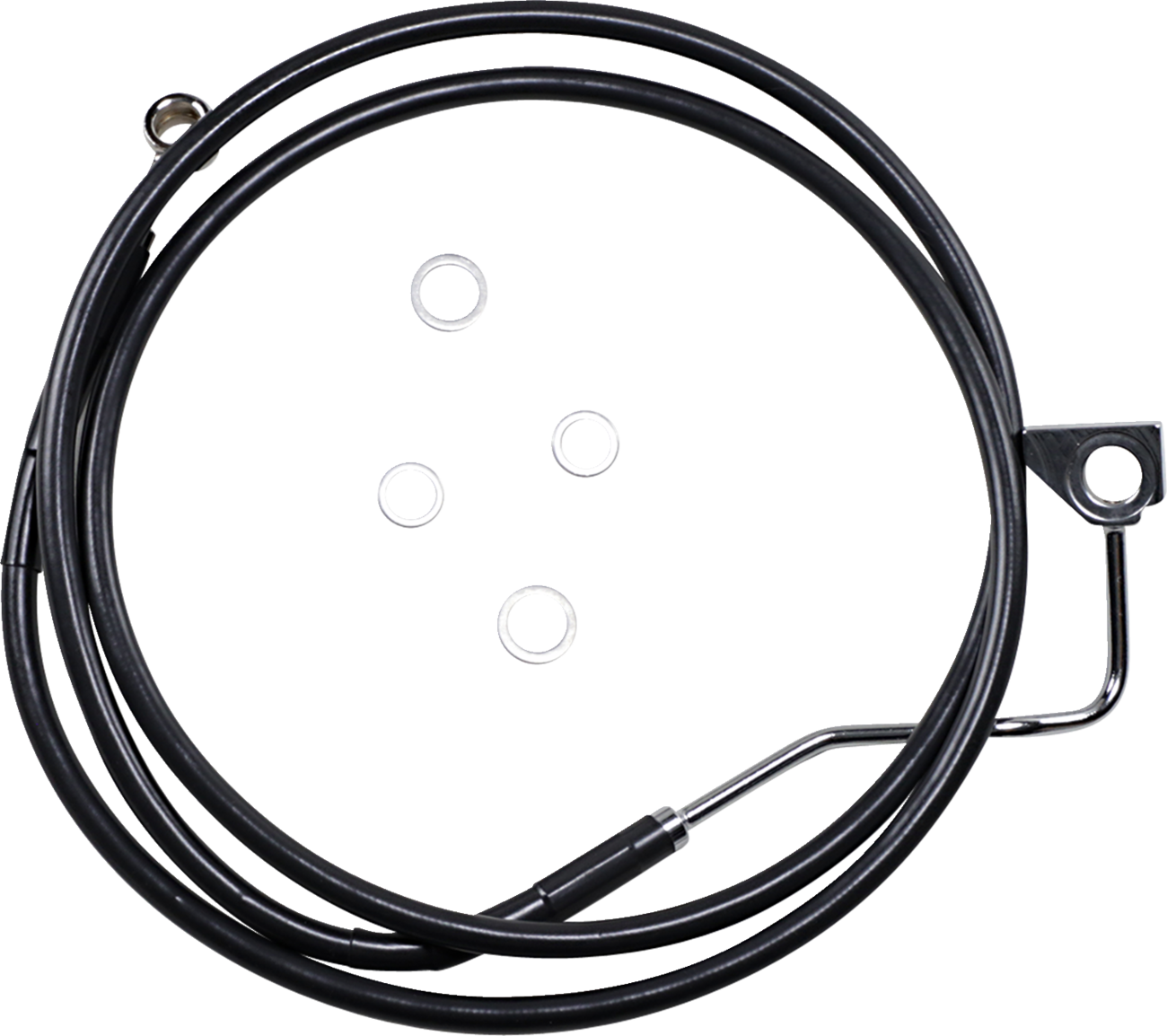 Drag Specialties Stainless Steel Brake Line Kit