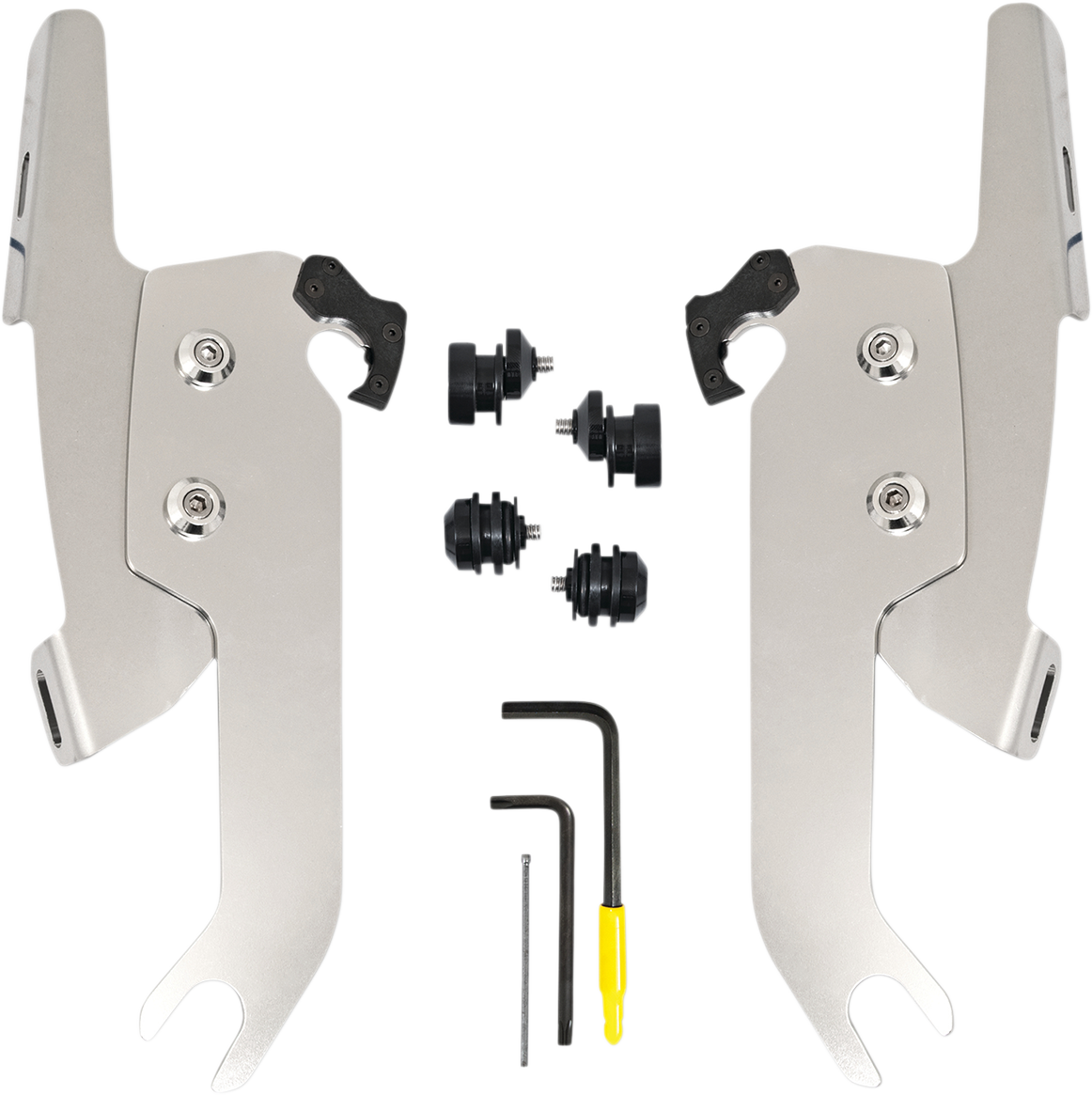 Memphis Shades Fats/Slim Windshield Trigger Lock Complete Mount Kit