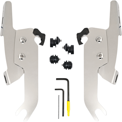 Memphis Shades Fats/Slim Windshield Trigger Lock Complete Mount Kit