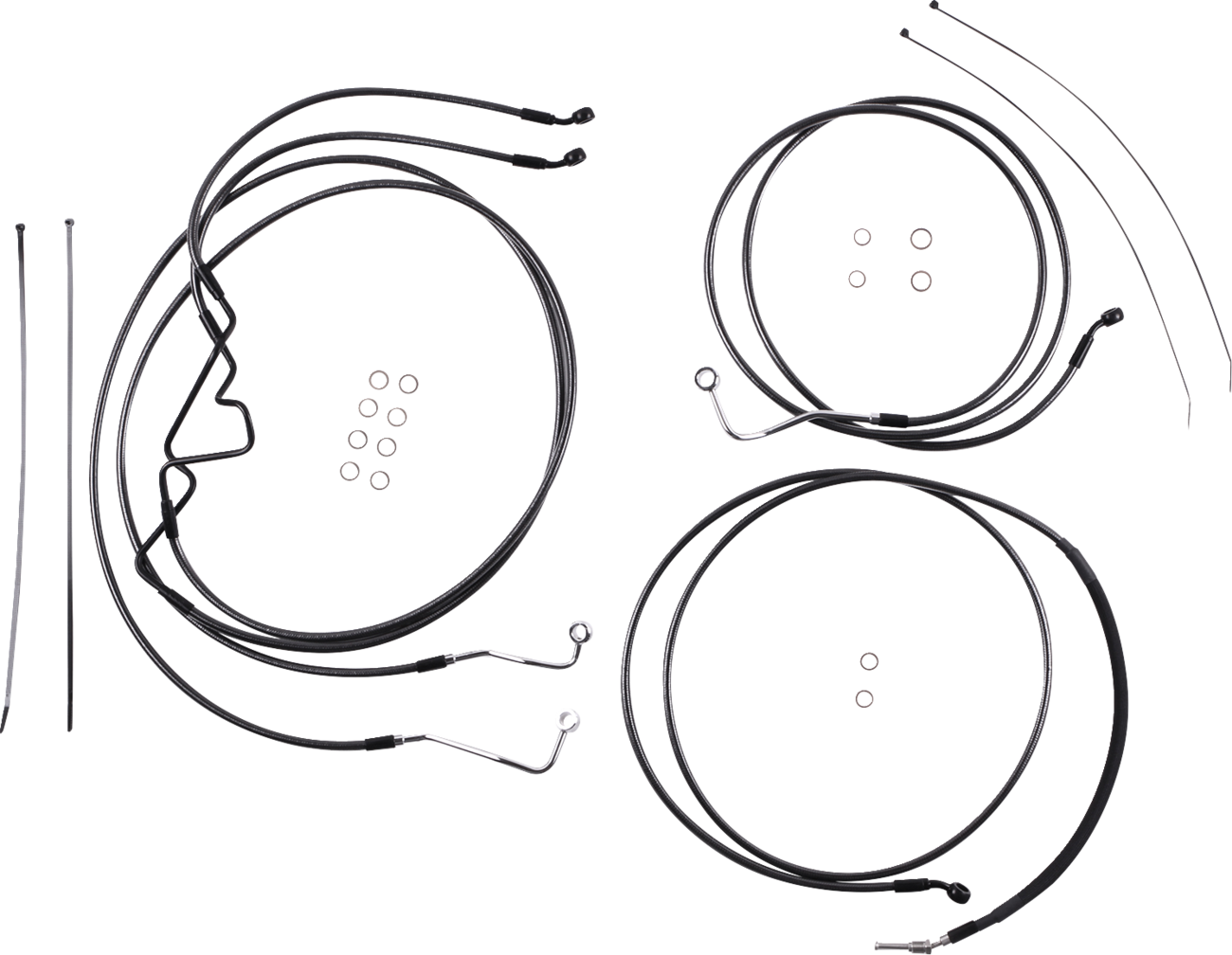 Magnum Shielding Black Pearl Designer Handlebar Installation Kit