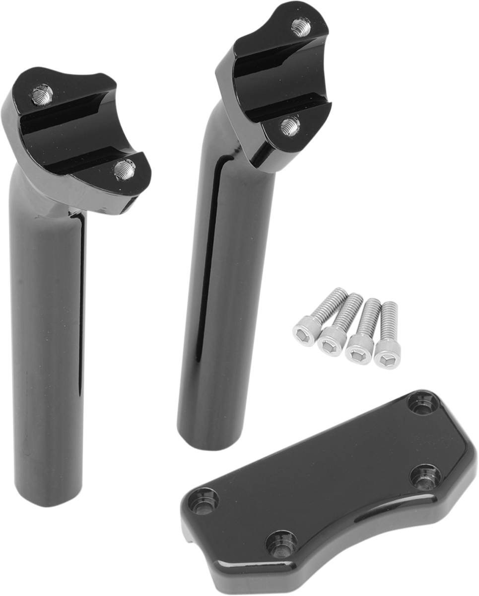 Drag Specialties Handlebar Riser & Top Clamp Kit