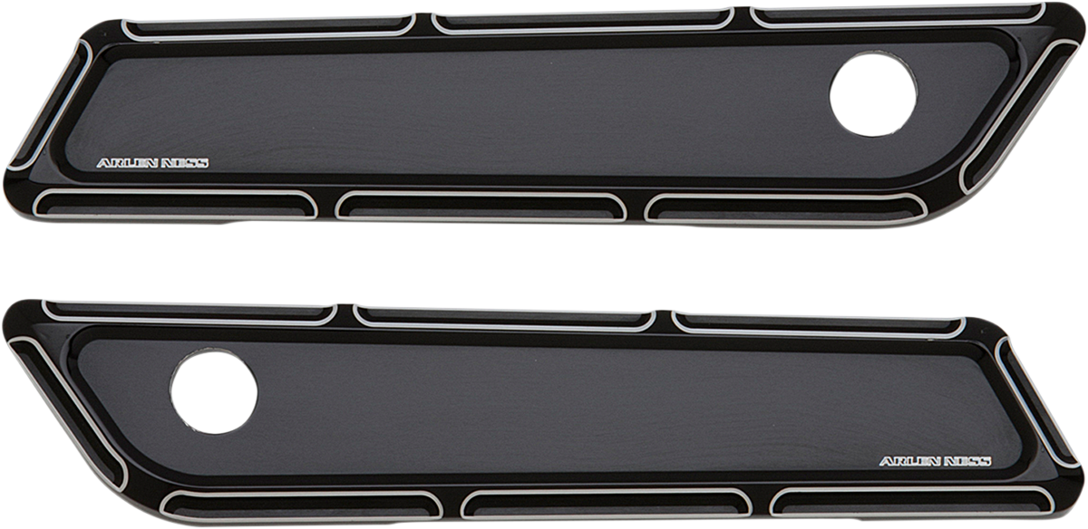 Arlen Ness Ness-Tech Saddlebag Beveled Hinge Covers