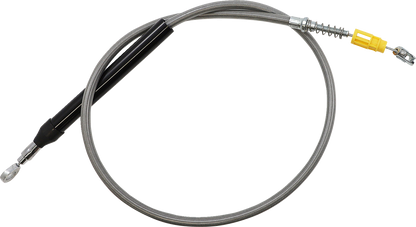 LA Choppers Stainless Steel Braided Clutch Cable