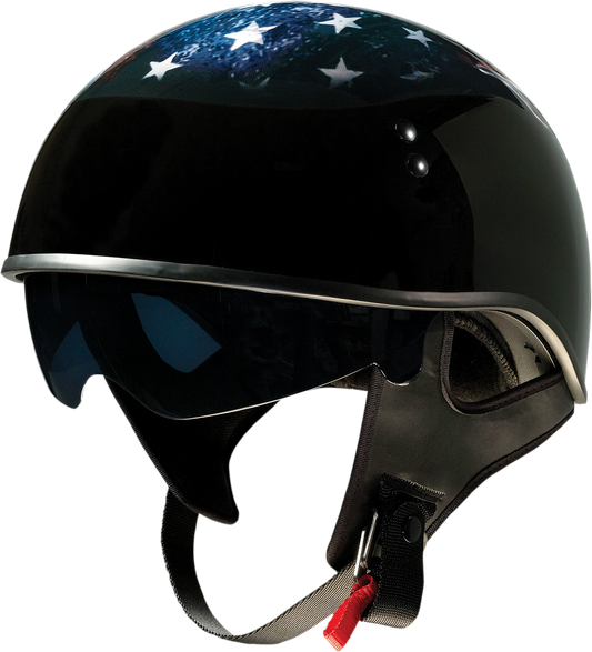 Z1R Vagrant USA Skull Helmet