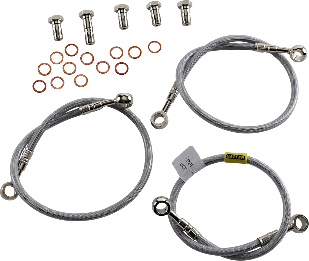 GBrakes Stainless Steel Brake Line Kit