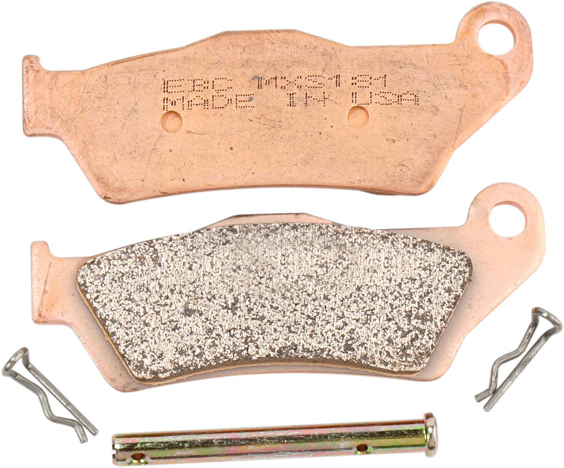 EBC Racing Sintered "MXS" Brake Pads