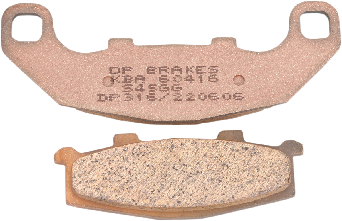 DP Brakes Standard DP Sintered Brake Pads
