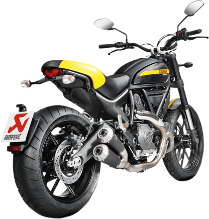 Akrapovic Ducati Scrambler Titanium Muffler