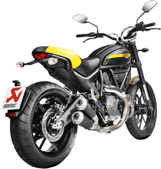 Akrapovic Ducati Scrambler Titanium Muffler