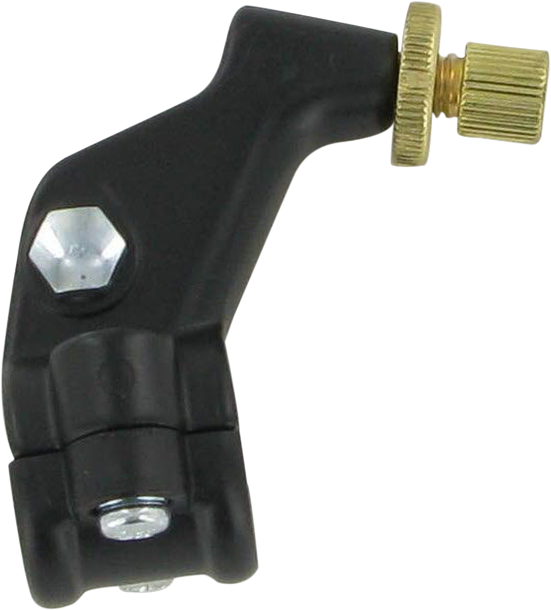 Parts Unlimited Two-Piece Black Lever Holder
