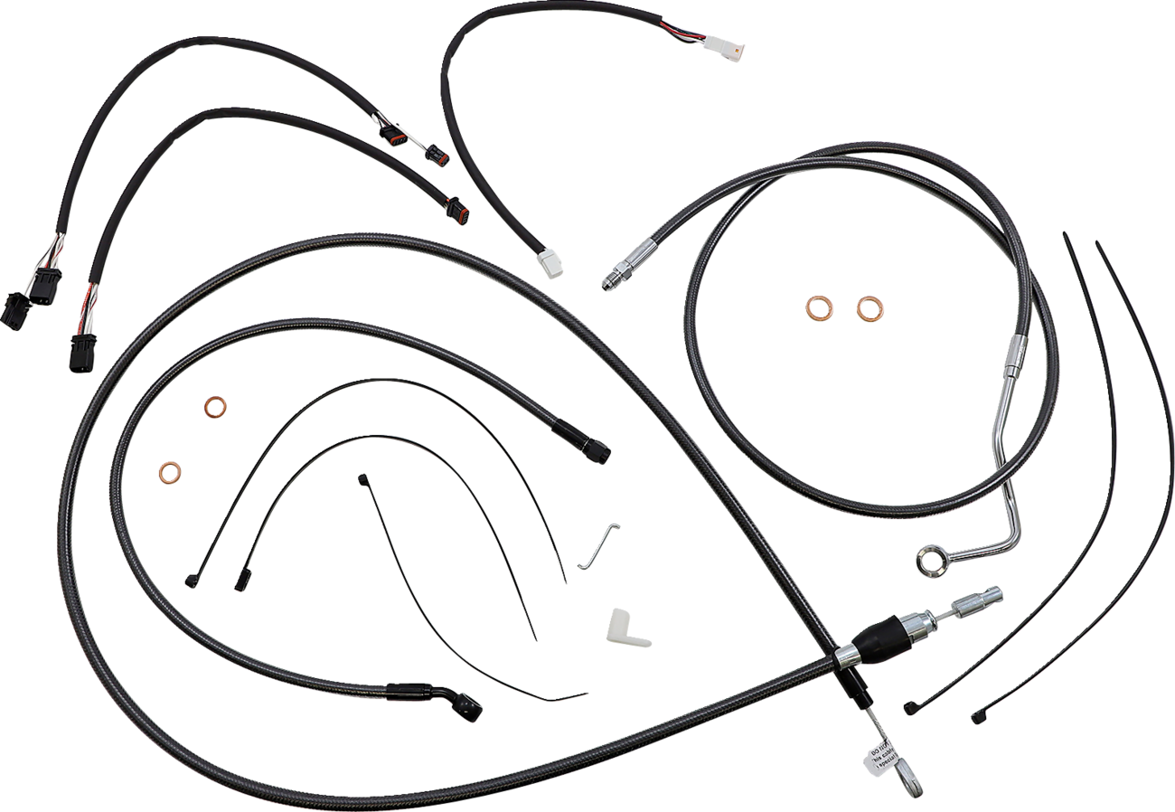 Magnum Shielding Black Pearl Designer Handlebar Installation Kit