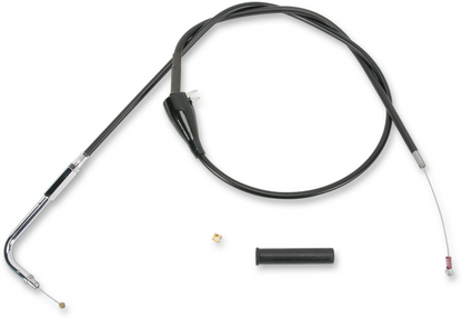 Drag Specialties Black Vinyl Idle Cable