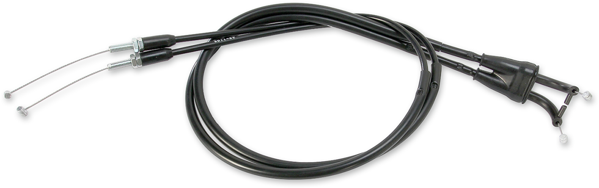 Moose Offroad Black Vinyl Throttle Cable