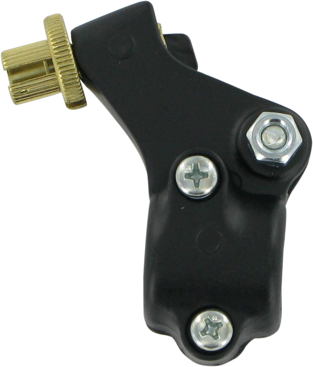 Parts Unlimited Two-Piece Black Lever Holder