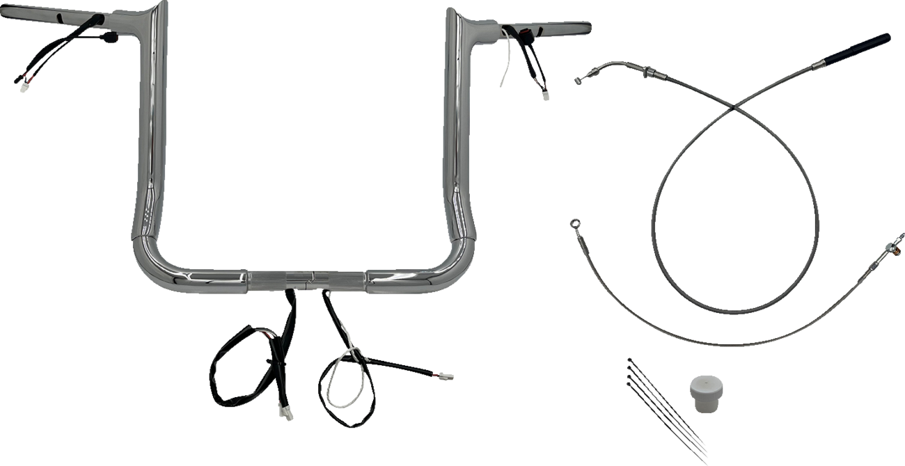 Fat Baggers Inc. 1-1/2" EZ Install Pointed Top Handlebar