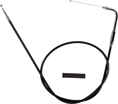 Drag Specialties Black Vinyl Idle Cable