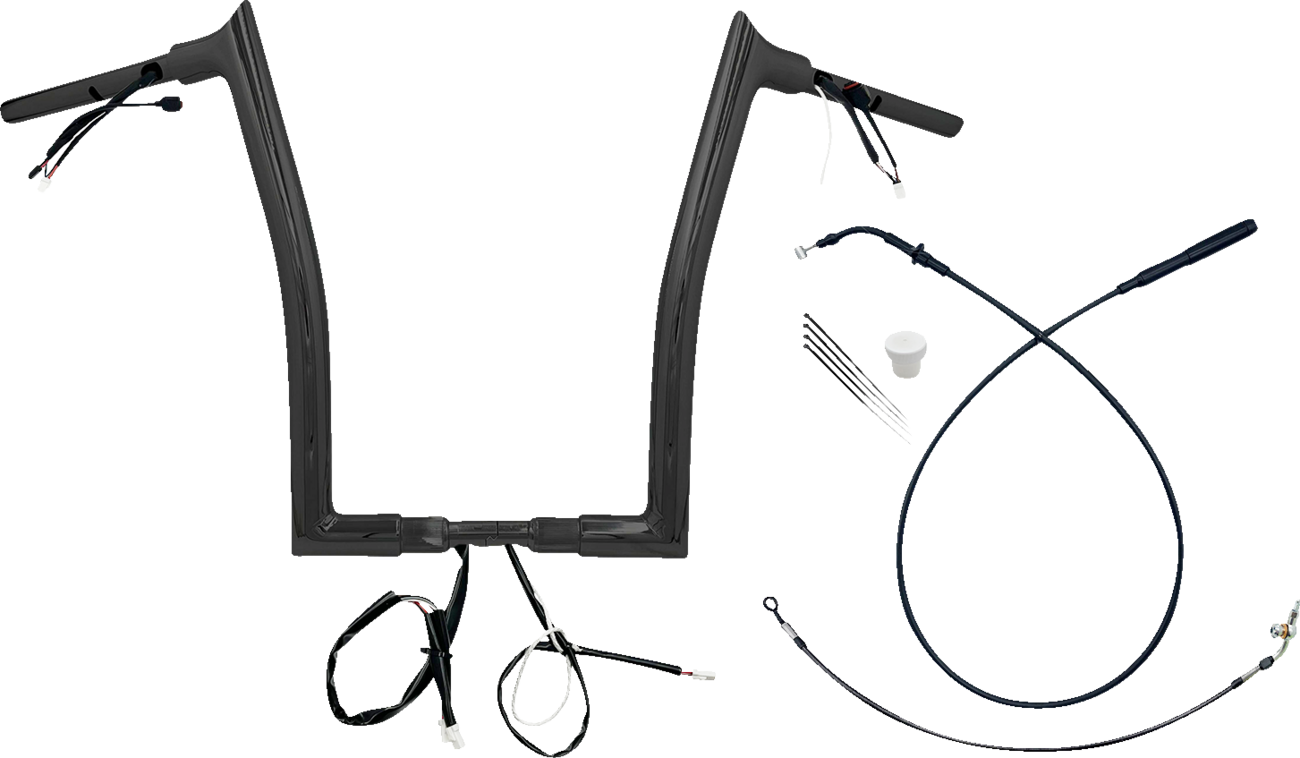 Fat Baggers Inc. 1-1/2" EZ Install Pointed Top Handlebar