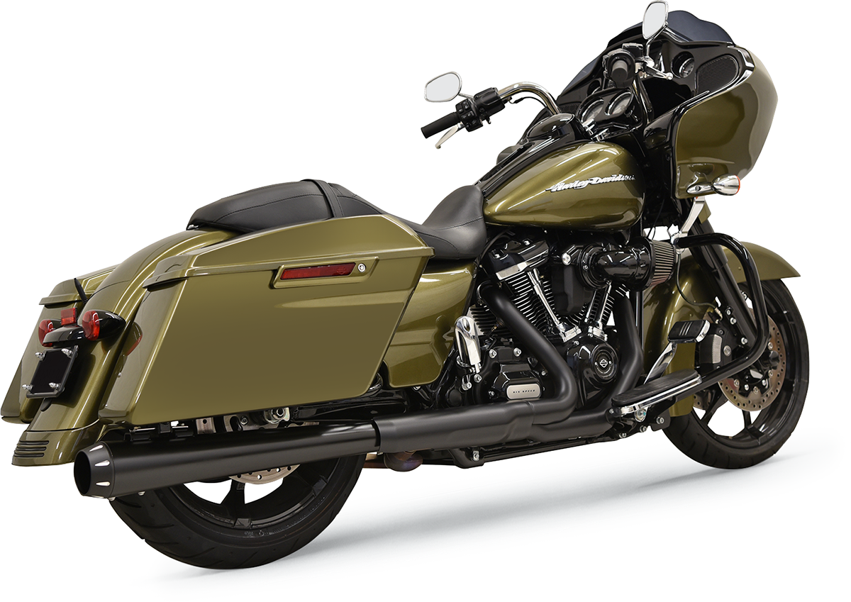 Bassani Xhaust 2-into-1 Crossover Eliminator with 4"DNT Slip-On Muffler