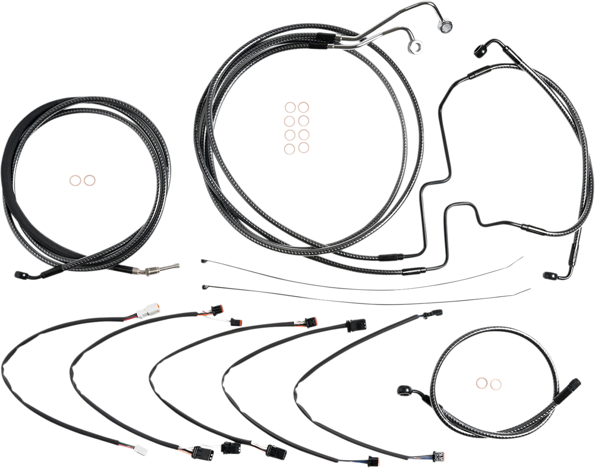 Magnum Shielding KARBONFIBR Designer Handlebar Installation Kit