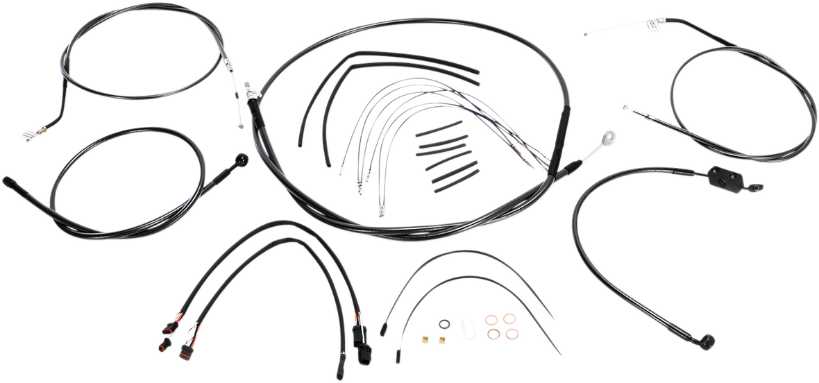 Magnum Shielding Black Pearl Designer Handlebar Installation Kit