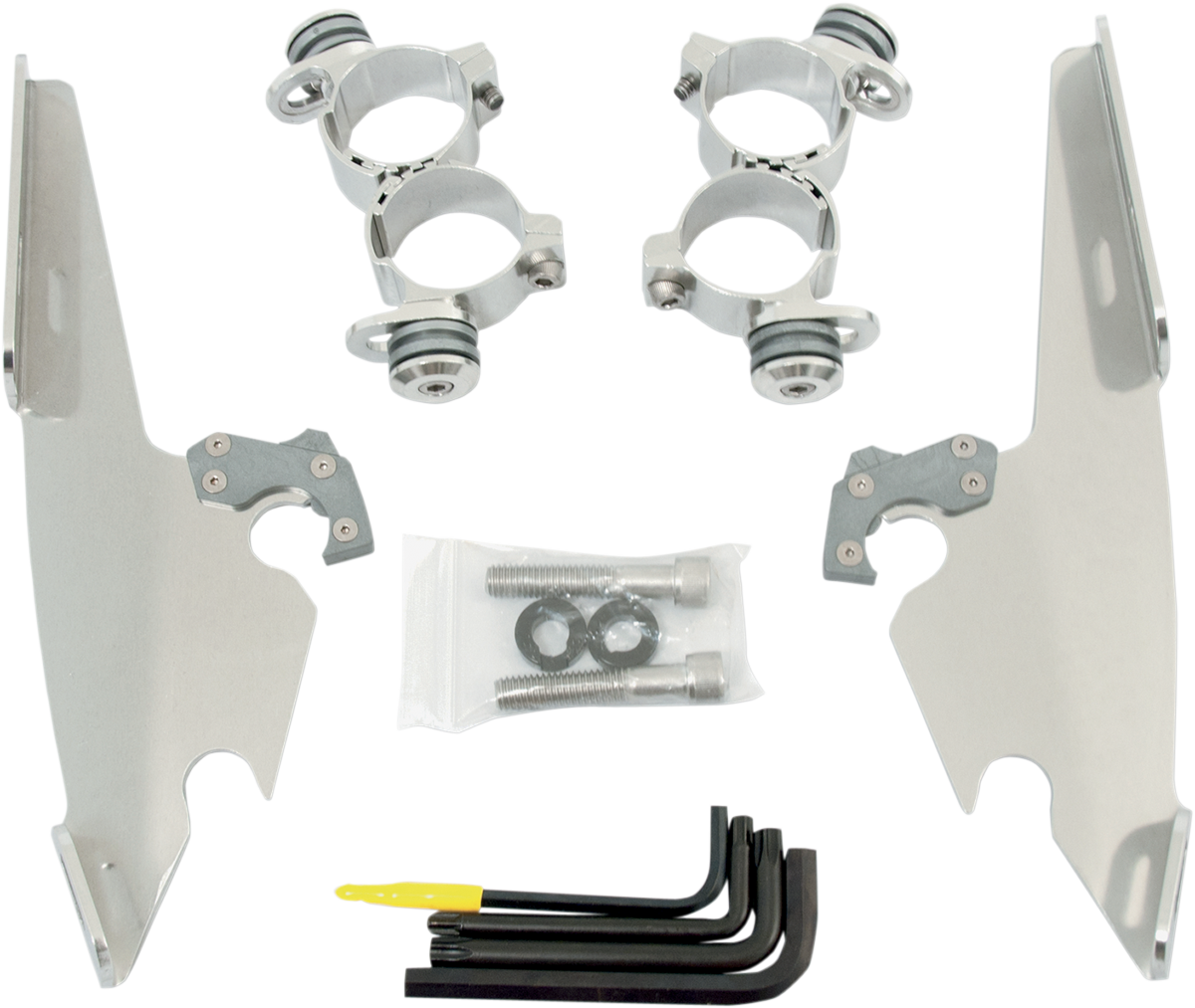 Memphis Shades Fats/Slim Windshield Trigger Lock Complete Mount Kit