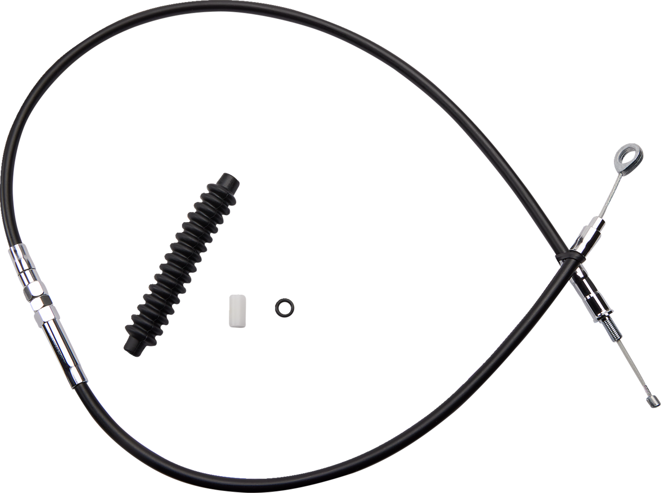 High-Efficiency Black Vinyl Clutch Cable