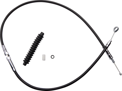 High-Efficiency Black Vinyl Clutch Cable