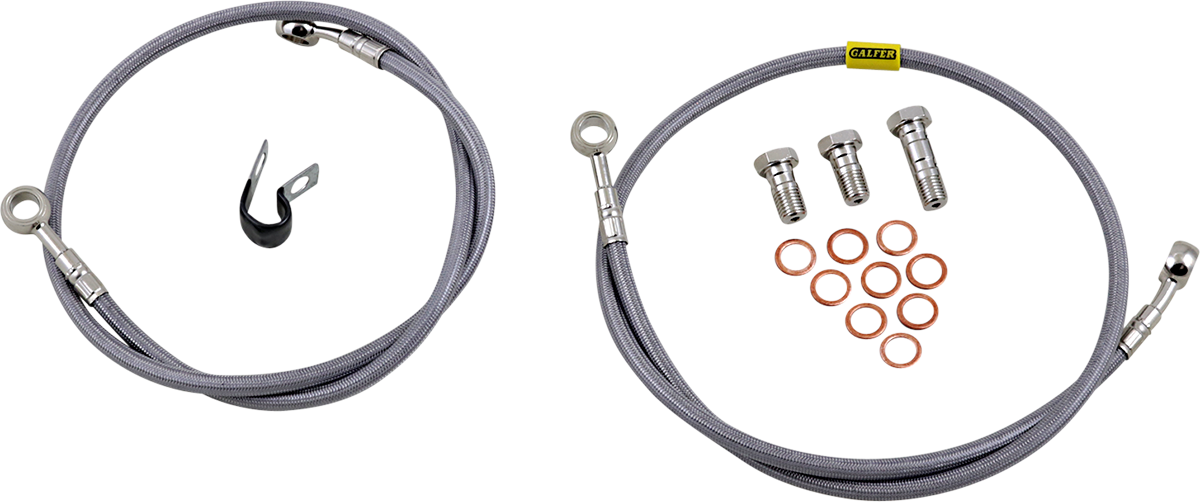 GBrakes Stainless Steel Brake Line Kit