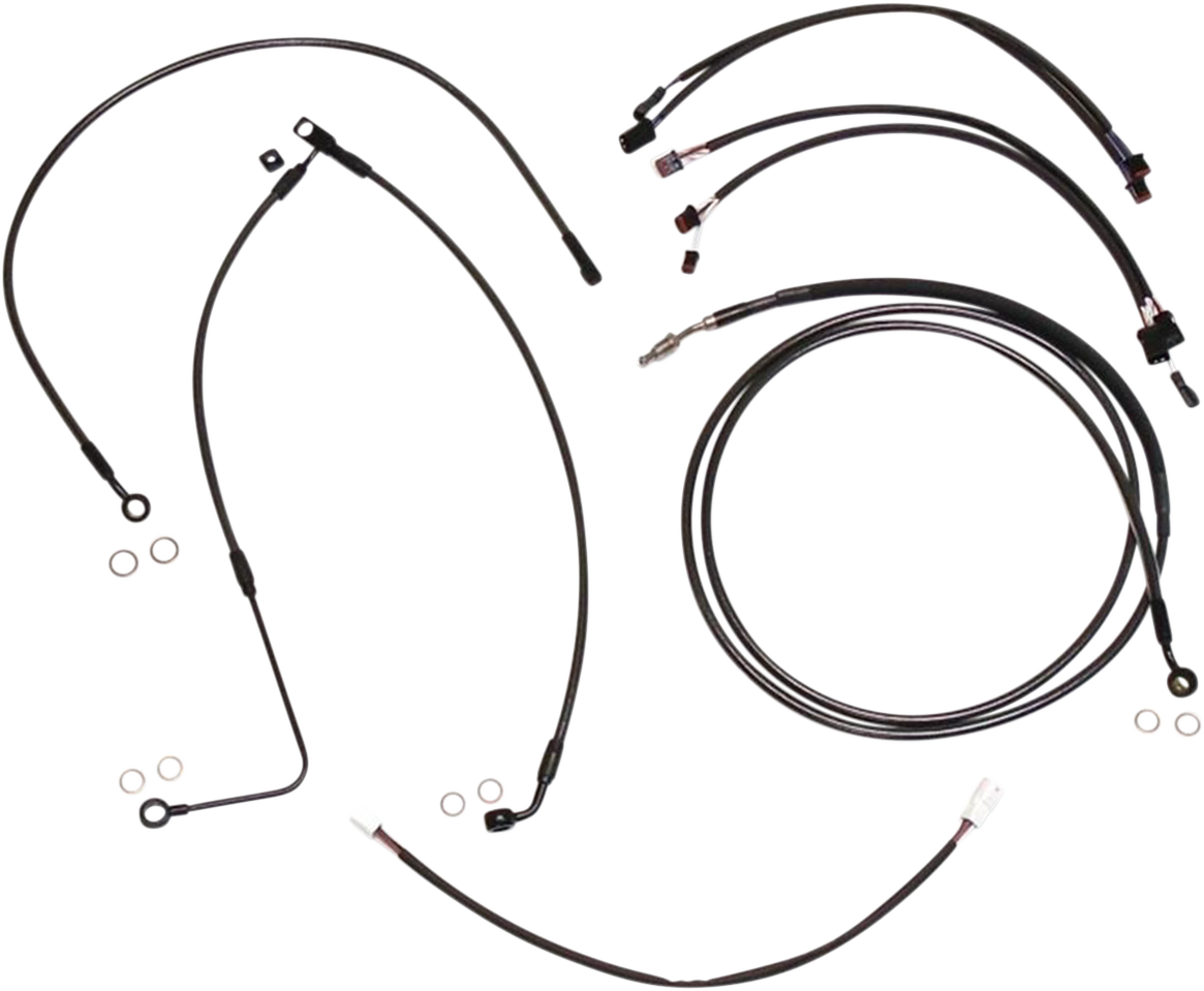 Magnum Shielding Black Pearl Designer Handlebar Installation Kit