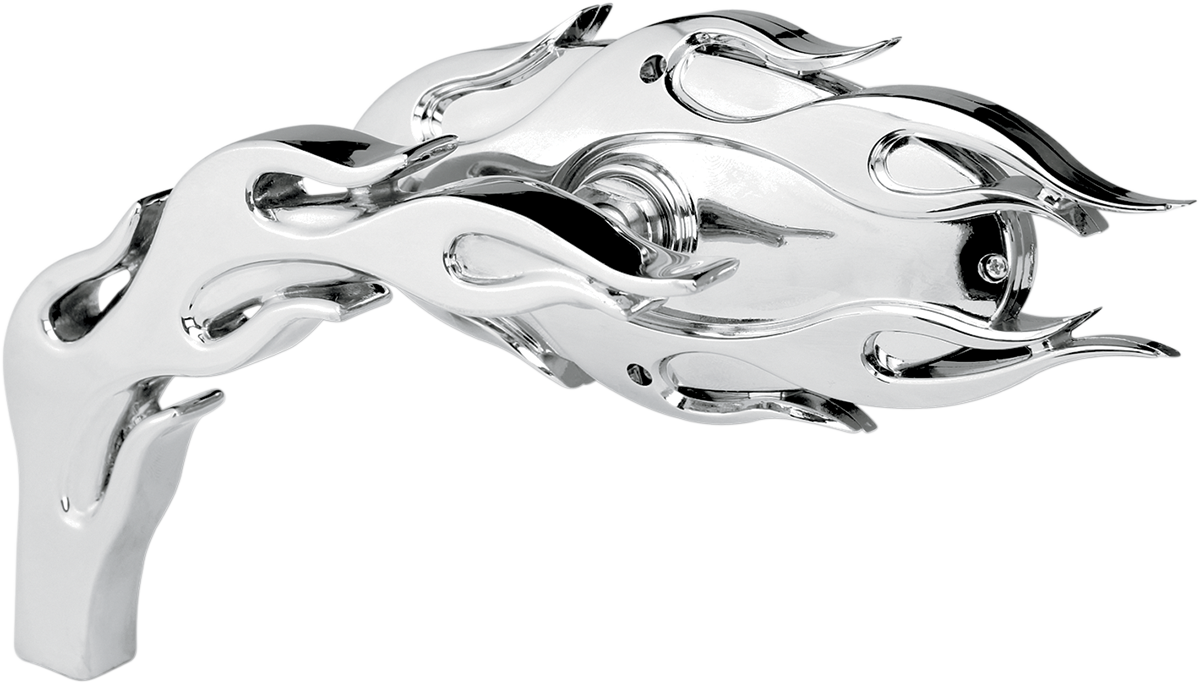 Arlen Ness Mirror - Micro - Flamed - Side View