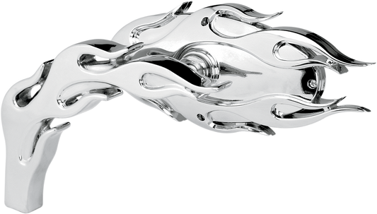 Arlen Ness Mirror - Micro - Flamed - Side View