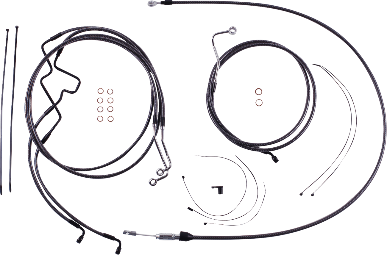Magnum Shielding KARBONFIBR Designer Handlebar Installation Kit