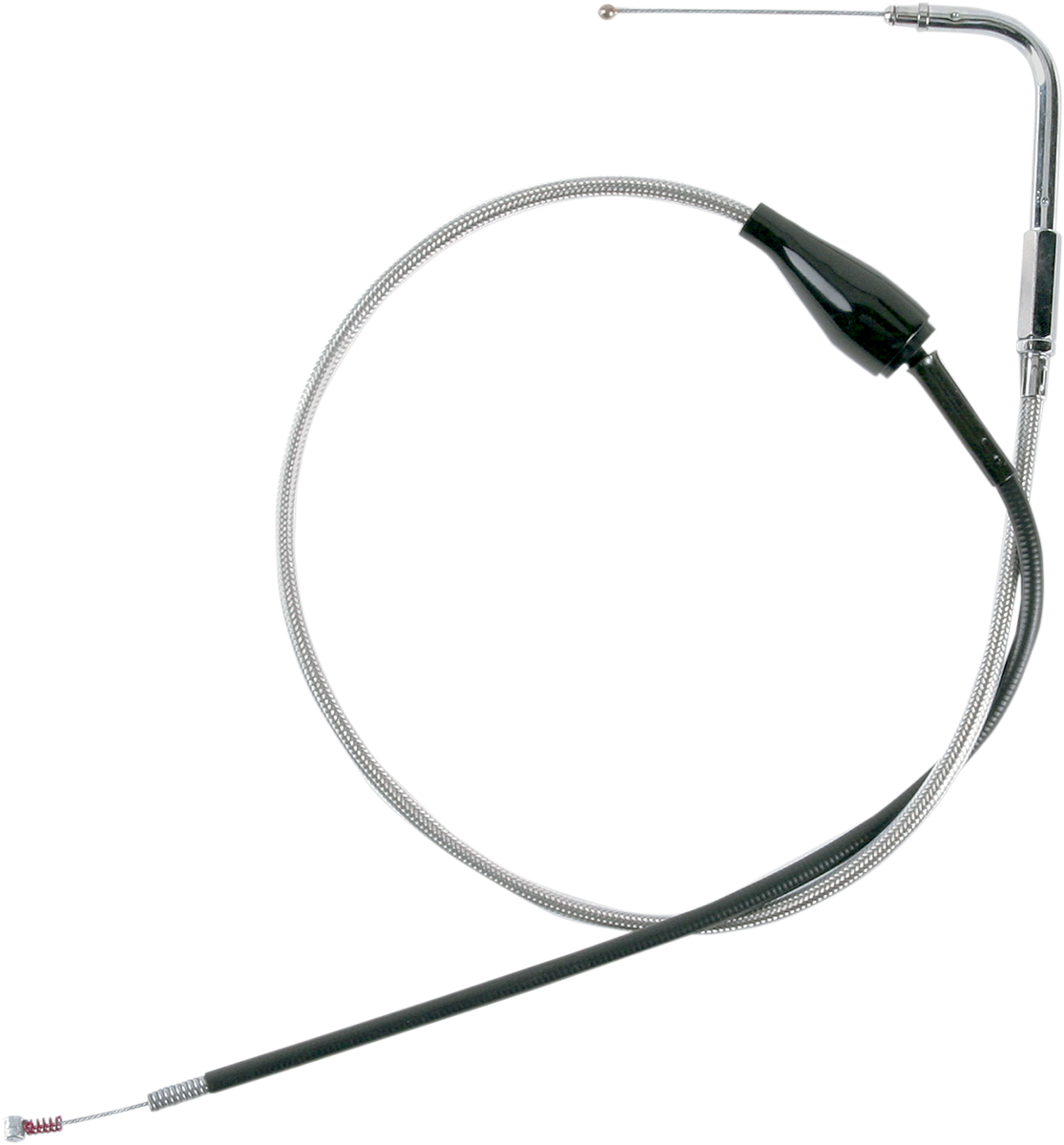 Drag Specialties Stainless Braided Idle Cable Cruise