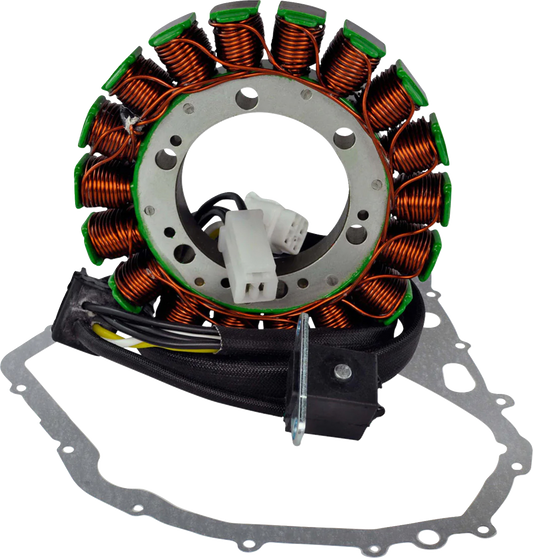 RM Stator Stator with Crankcase Cover Gasket