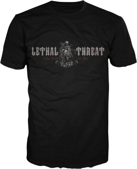 Lethal Threat Live Fast Reaper T Shirt