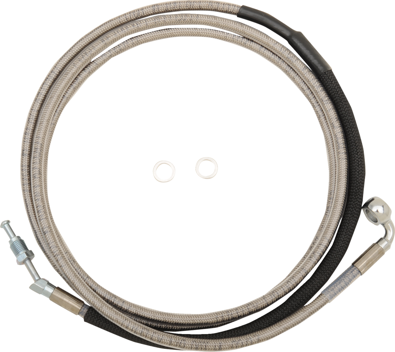 Drag Specialties Stainless Steel Hydraulic Clutch Line