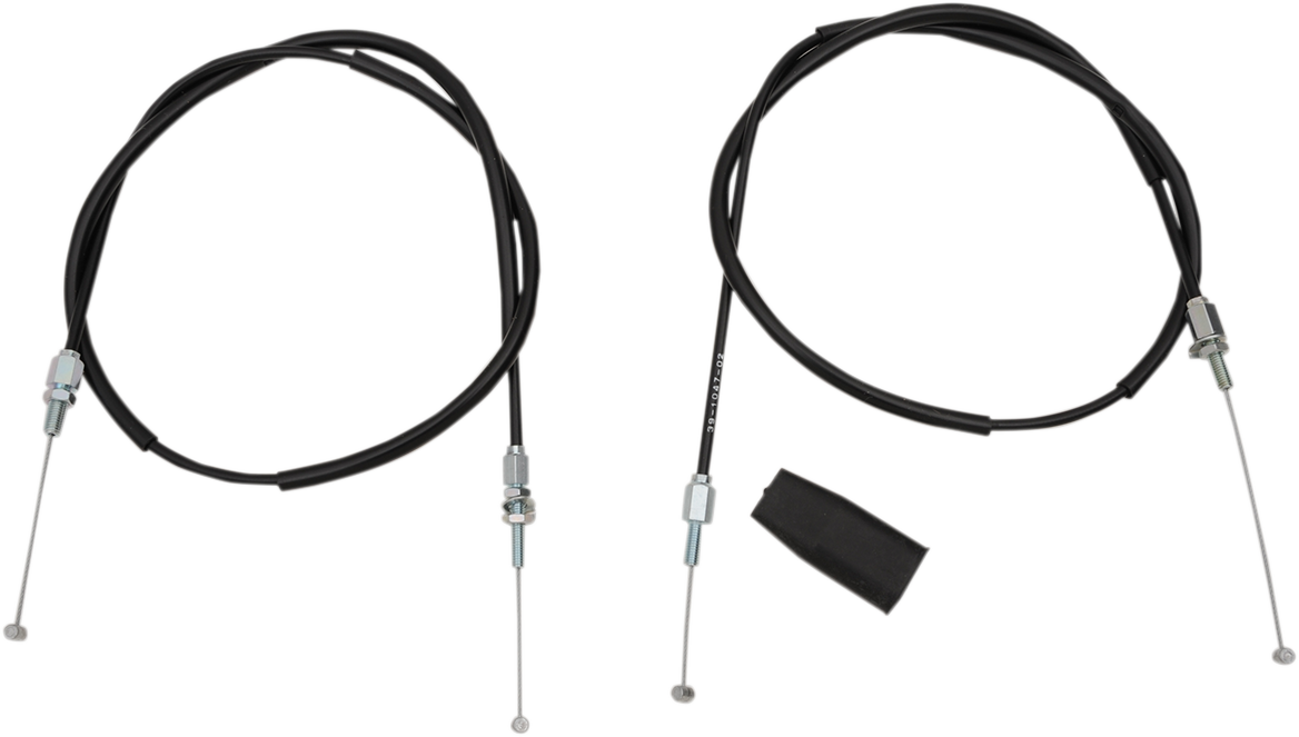 Moose Offroad Black Vinyl Throttle Cable