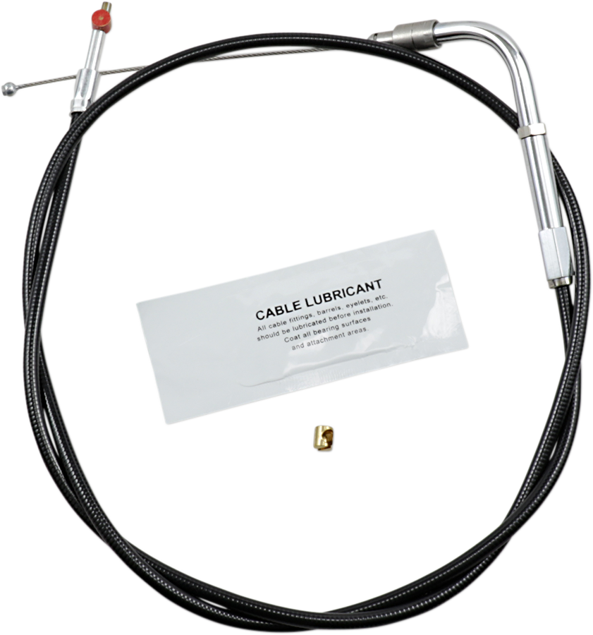 Barnett Black Vinyl Throttle Cable