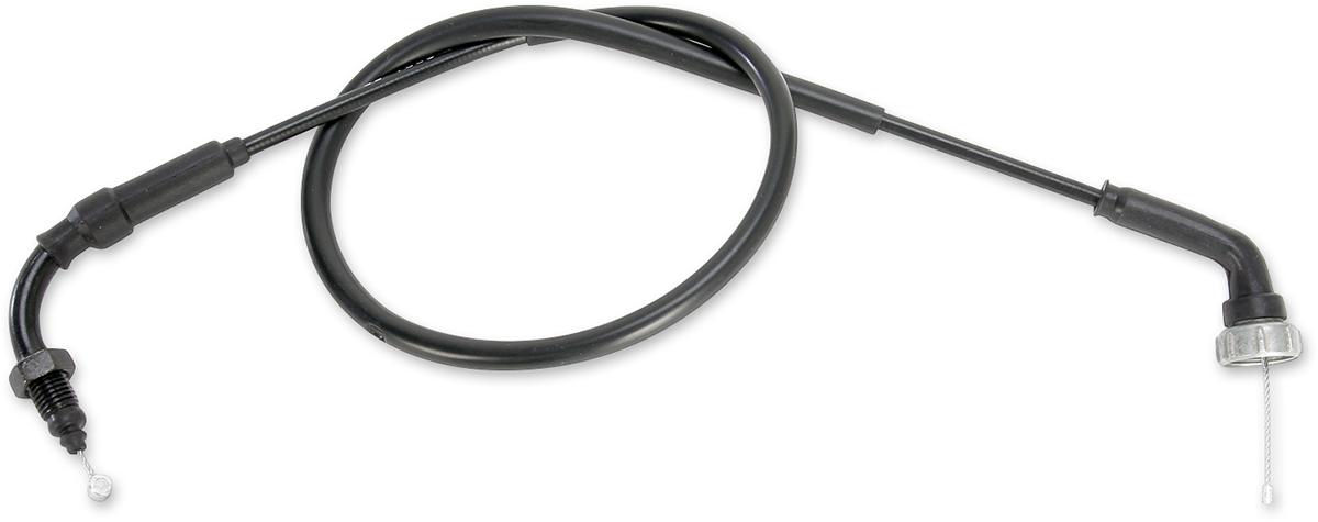 Moose Offroad Black Vinyl Throttle Cable