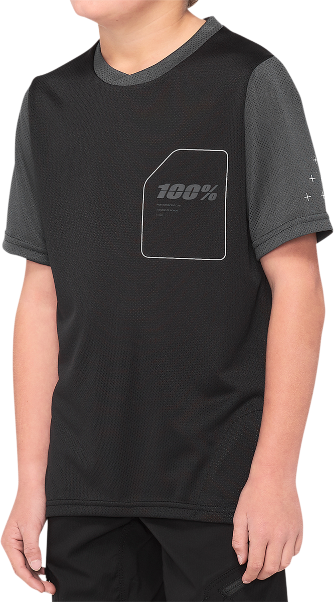 100% Youth Ridecamp Short Sleeve Jersey