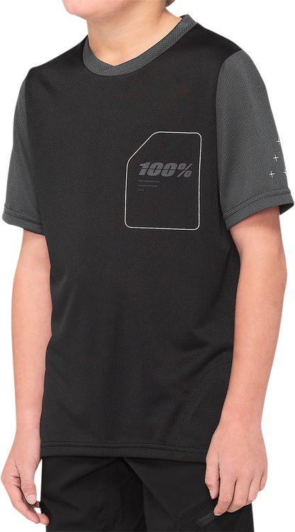 100% Youth Ridecamp Short Sleeve Jersey