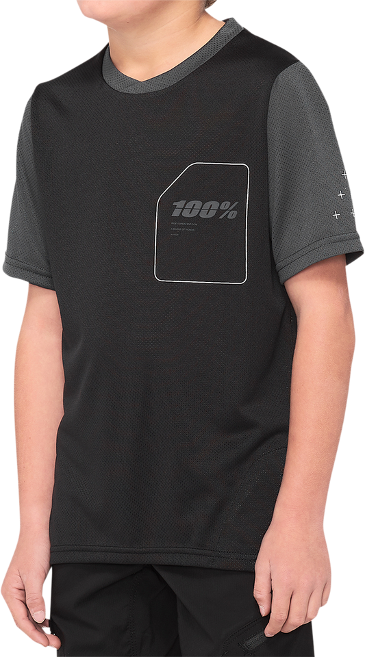 100% Youth Ridecamp Short Sleeve Jersey