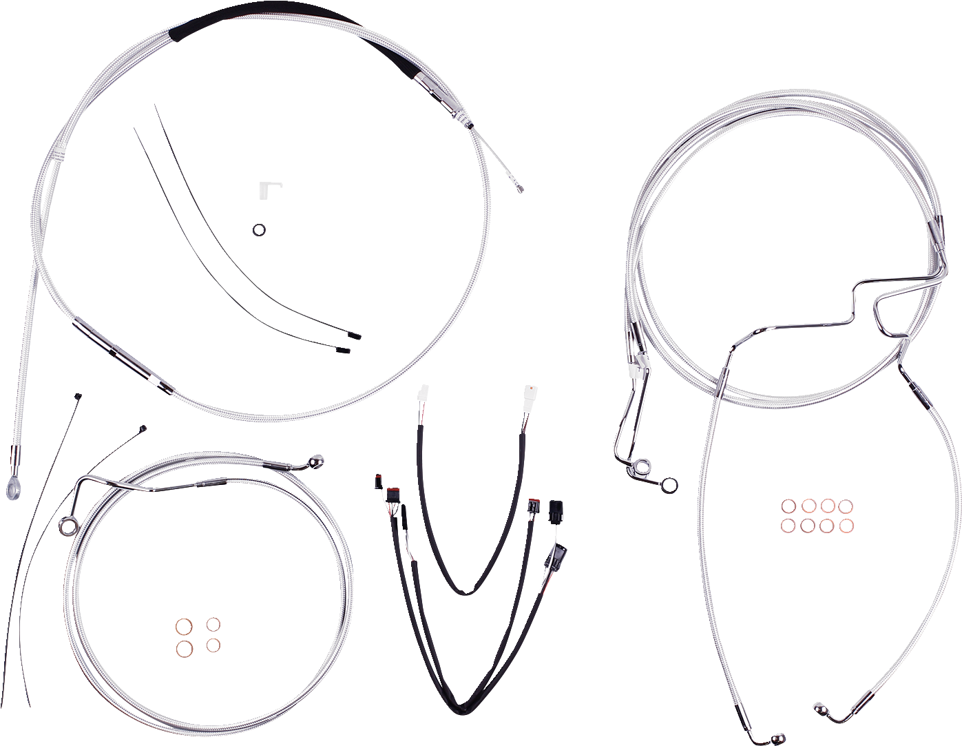 Magnum Shielding Sterling Chromite II Designer Handlebar Installation Kit