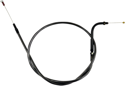 LA Choppers Midnight Braided Handlebar Idle Cable