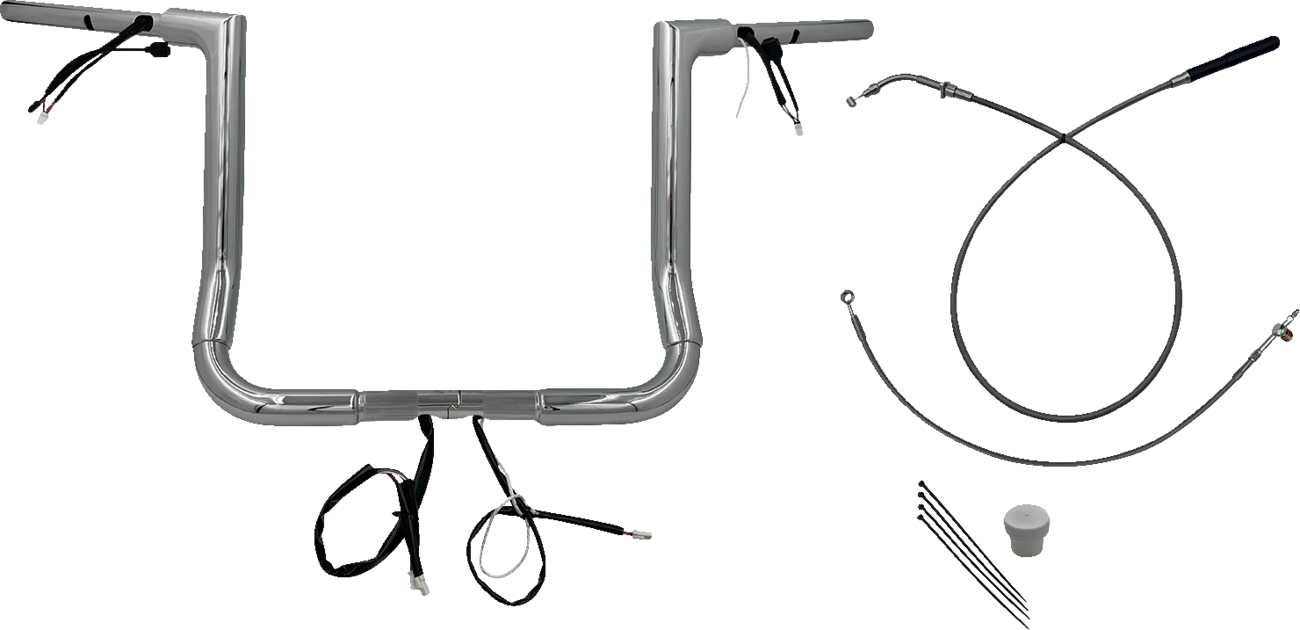 Fat Baggers Inc. 1-1/2" EZ Install Flat Top Handlebar