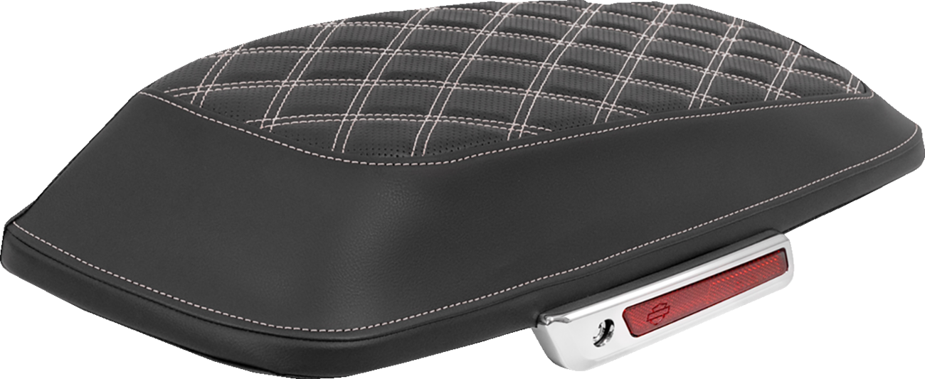 Saddlemen Lattice Stitched Saddlebag Lid Covers