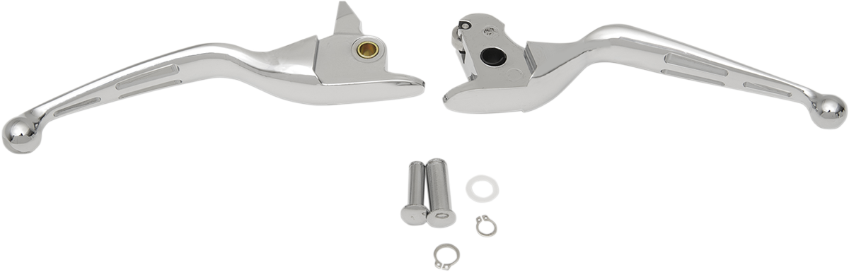 Drag Specialties Slotted Wide Blade Lever Set