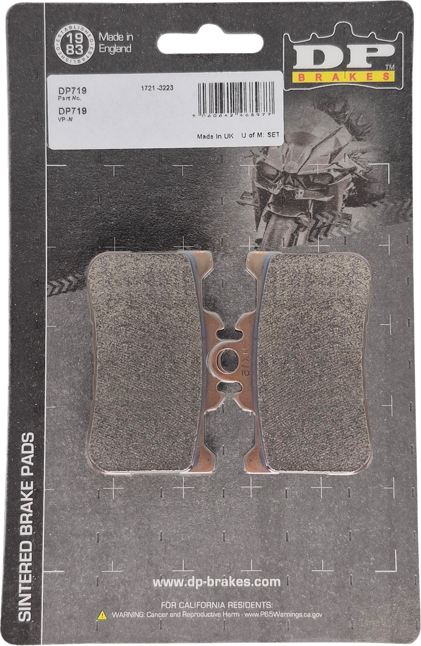 DP Brakes Standard DP Sintered Brake Pads