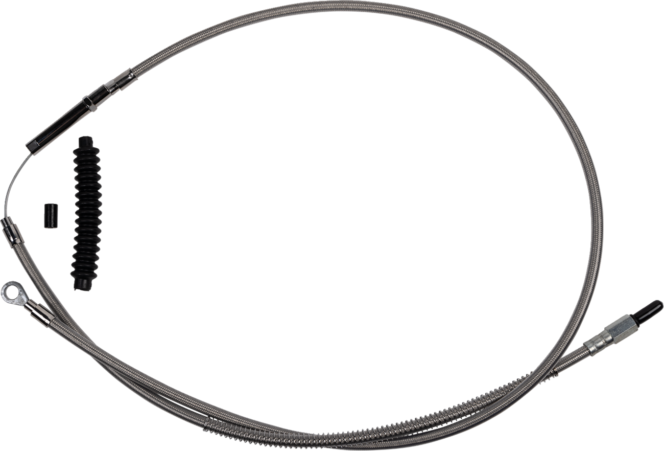Barnett High-Efficiency Stainless Steel Clutch Cable for Harley-Davidson